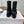 CD Ballet Stretch Boots Black Sheepskin 431503
