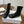 CD Ballet Stretch Boots Black Sheepskin 431503