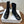 CD Ballet Stretch Boots Black Sheepskin 431503