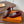 LV Academy Loafer Brown Monogram Canvas & Burdundy Patent Leather 477727