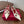 VT Studdy Pumps 65mm White Red Leather 624353