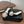CC Classic Camellia Flat Slingback Black White Leather 624232