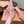 Miu 26s High-Heeled Mules Light Pink Mixed Sheepskin with Lace 790459