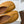 MM Split Toe Flat Heel Brown Textured Leather 890030