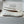 MM Split Toe Flat Heel White Textured Leather 890031