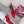 DC Slingback Pumps Red Silk & Sheepskin 343143