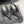 Alaia 25 Cube Thong Mules Black Sheepskin 296090