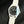 IWC Pilot 41mm Black Dial White Steel Case Rubber Strap