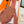 HM Boucles En Vrac Tie Orange Twill Silk 210010