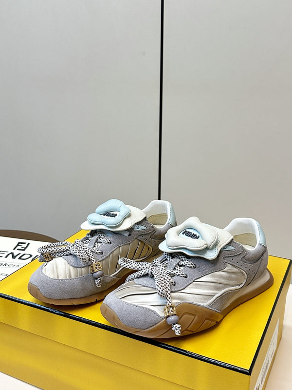 FF Wave Pulse Light Grey Fabric Suede 862618