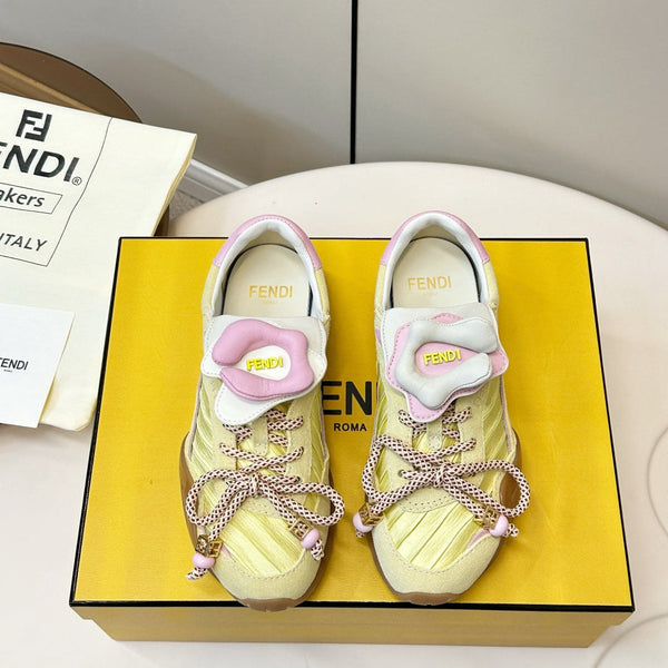 FF Wave Pulse Yellow Fabric Suede 862620