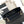 CC 25P Mini Flap Bag 20cm Black White Calfskin