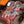 HM 25s Essential Scarf 140cm Red Colorful Cashmere Silk 968742