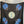 LV Monogram Scarf 200cm Black Blue Cashmere 969188