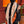 LV Velvet Square Scarf 135cm White Orange Cashmere 970947
