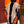 LV Velvet Square Scarf 135cm White Orange Cashmere 970947