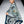 HM 25s The King Scarf 140cm Blue Colorful Cashmere 973052