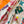 LV Scarf 135cm White Multicolor Cashmere Mulberry Silk 976763