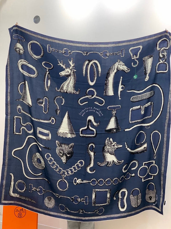 HM 26s Scarf 140 In Cashmere And Silk 303157