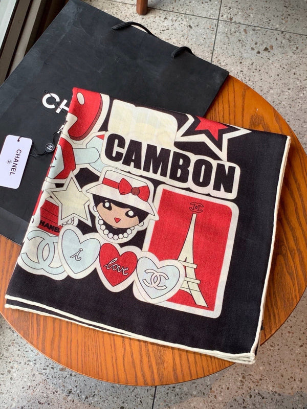 CC 26s Scarf 140 In Silk Cashmere 309866