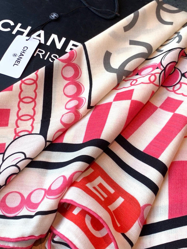 CC 26s Scarf 140 In Silk Cashmere 309894