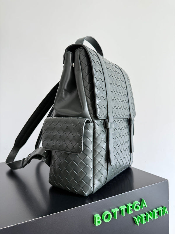 BV Back To School Backpack Intrecciato Leather
