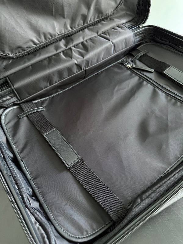 BV 25 Odyssey Cabin Suitcase Seaweed Polycarbonate & Intreccio Pattern