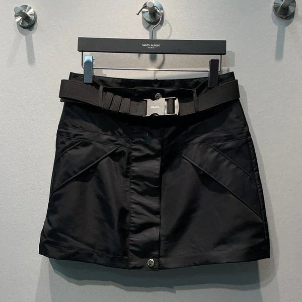 Prad 2026 Mini Skirt Black Polyester 395935