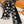 LV 3D Scarf 220cm Black White Cashmere 973417