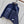 BC 26s Short Puffer Jacket Blue Down Recycled Nylon Fabric 419317
