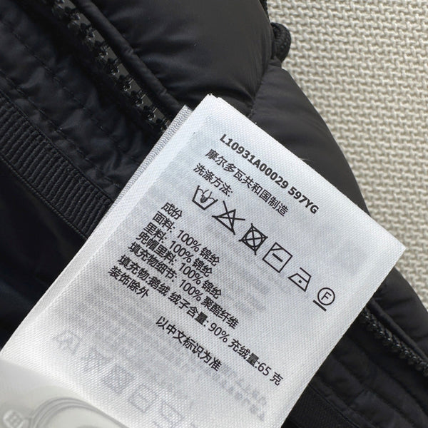 Moncler 26s Jasmin Short Down Jacket Dark Blue 419282