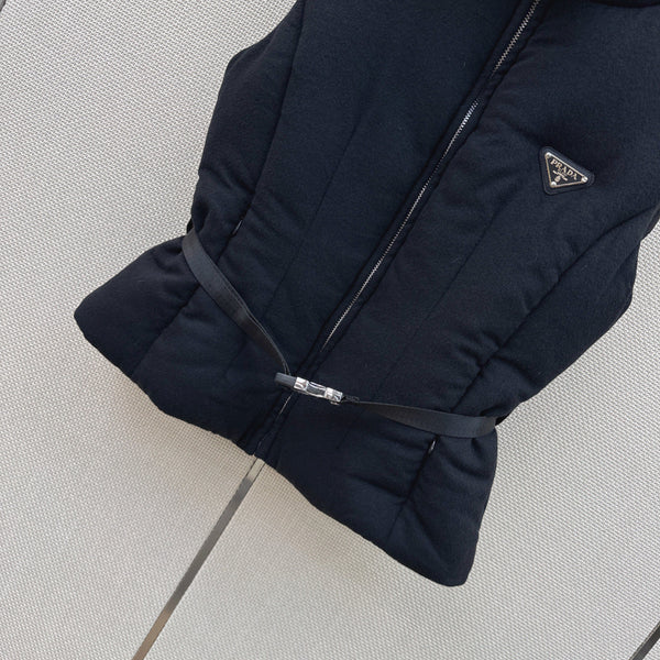 Prad 26s Loden Down Vest Black Down Filling 419335