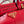 Pra Bonnie Bag 24cm Red Leather 293969
