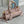 Pra Bonnie Bag 24cm Light Pink Suede Leather 293811