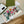 GG Scarf 90CM White Multi-Colored Floral Mulberry Silk 286774