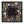 GG Scarf 90CM Multi-Colored Floral Mulberry Silk 286775