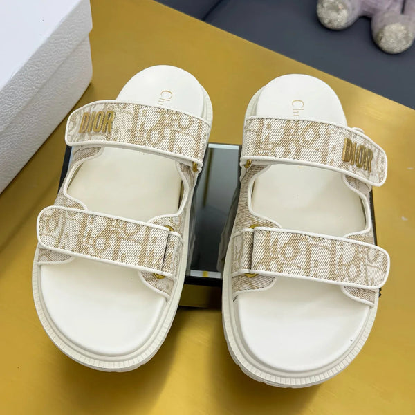 CD 2026 Dioract  Sandals Slide Fabric 981791