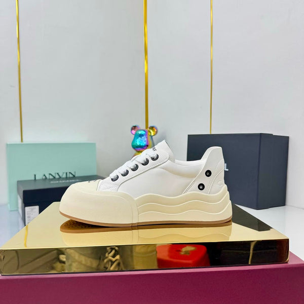 CC 25C Sneakers 50mm White Sheepskin Mesh 413844