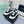 CC 25C Panda Sneakers Black White Sheepskin Mesh 413850