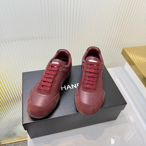 CC 26s Cruise Trainer Burgundy Suede Sheepskin 962211