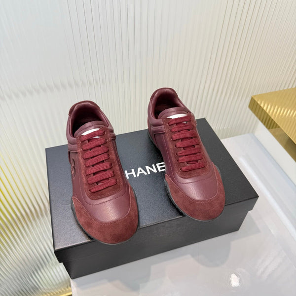 CC 26s Cruise Trainer Burgundy Suede Sheepskin 962211