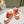 LV Trainer Maxi Sneakers White and Orange Calfskin Mesh 515201