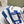 LV Trainer Maxi Sneakers Blue Mix White Calfskin Mesh 515192