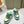 LV Trainer Maxi Sneakers Dark Green Mix White Calfskin Mesh 515194