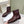 YSL 2025 High-top Loafer Dark Burgundy Calfskin 569416