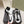 CC 26s High-Top Sneakers In Black And White Calfskin And Suede