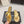 CC 26ss Flip-Flops Gold Metalic Sheepskin 653600