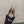 Women's Slide 85mm With Crystal Interlocking G Black Patent Leather