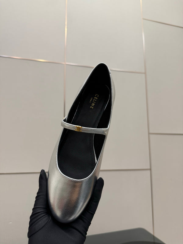 CL City Mary-Jane Sliver Lambskin 725642