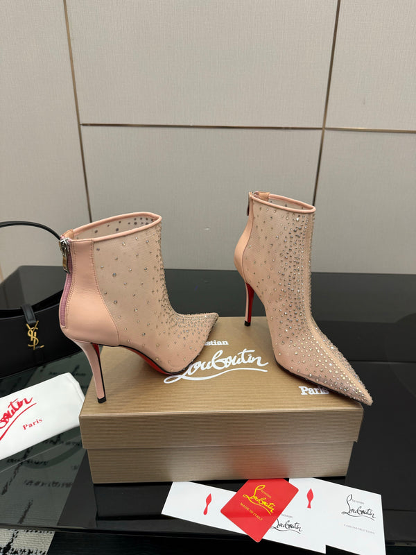 CL 26s Thea Ankle Boots 10cm Mesh 828168